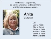 eine Anzeige